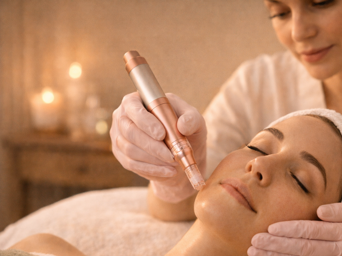 Microneedling treatment at Skin Deep Tampa