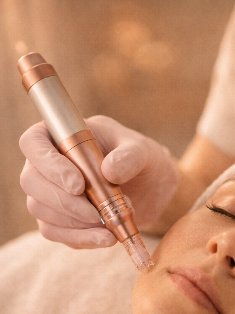 Microneedling treatment at Skin Deep Tampa